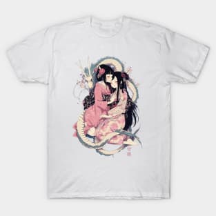 Sleeping Geishas Graphic T-Shirt 09 T-Shirt
